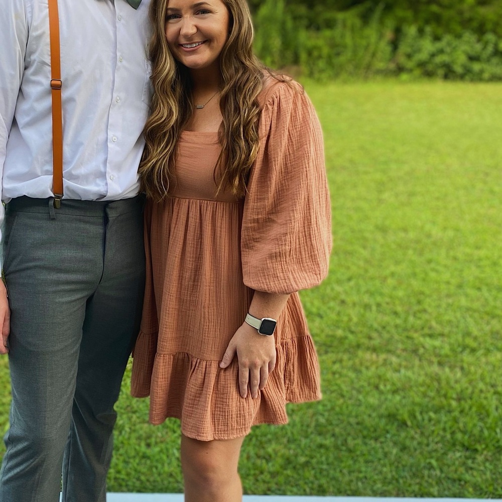 Women's Rust Colored Dress